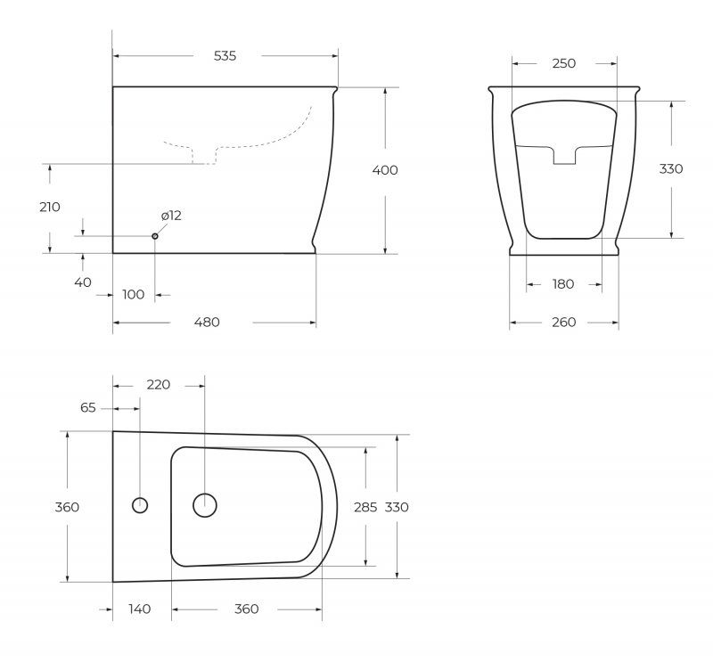 Напольное  BelBagno PRADO BB10150B Напольное  BelBagno PRADO BB10150B
