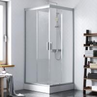 Душевой уголок 90x90 Damixa Skyline DX35WG-403-090MT профиль хром матовый стекло прозрачное Душевой уголок 90x90 Damixa Skyline DX35WG-403-090MT профиль хром матовый стекло прозрачное