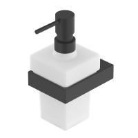 Диспенсер для мыла подвесной  Cezares SLIDER SLIDER-SOIS-V-NOP черный матовый Диспенсер для мыла подвесной  Cezares SLIDER SLIDER-SOIS-V-NOP черный матовый