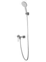 Смеситель для душа с гарнитуром Wonzon & Woghand WW-4540-CR хром глянцевый