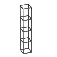 Консоль Cezares Cadro 30 см CADRO-30-30-160-4C-SO-MET-ST под раковину подвесная