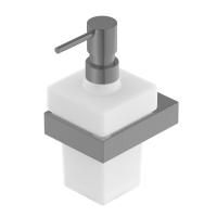 Диспенсер для мыла подвесной  Cezares SLIDER SLIDER-SOIS-V-IN хром матовый Диспенсер для мыла подвесной  Cezares SLIDER SLIDER-SOIS-V-IN хром матовый