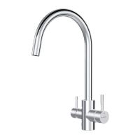 Смеситель для кухонной мойки Am.Pm X-Joy S с каналом для фильтра F85B07700 хром глянцевый