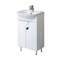 Тумба под раковину Aquaton Панда 50 см 1A053701PD010 напольная белая