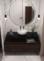 Столешница прямая 120х45 см Armadi Art FLAT NERO MARQUINA 869-120-NM Столешница прямая 120х45 см Armadi Art FLAT NERO MARQUINA 869-120-NM