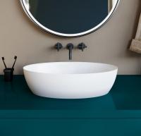 Раковина накладная Salini Alda 60 см 110621M белая