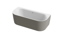 Ванна акриловая Cezares Metauro 180x80 METAURO-INT-Wall-180-80-60-G-W-MATT