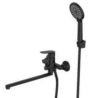 Смеситель для ванны с душевой лейкой Voda Shore SHR31B черный