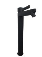 Смеситель для раковины с донным клапаном Webert Doremi DR830402560 черный матовый