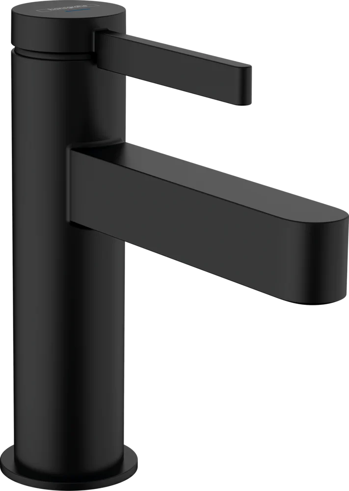 Смеситель для умывальника Hansgrohe Finoris 100 76013670 матовый черный Смеситель для умывальника Hansgrohe Finoris 100 76013670 матовый черный
