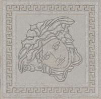 Вставка для плитки Versace Greek 4x4 см 261152 серый