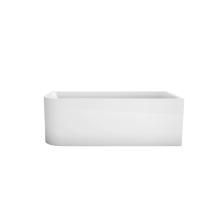 Акриловая ванна отдельнотоящая 150x73 см BelBagno  BB712-1500-730-R белый Акриловая ванна отдельнотоящая 150x73 см BelBagno  BB712-1500-730-R белый