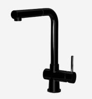 Смеситель для кухонной мойки Webert Lisbona LS940302560 черный матовый