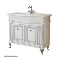 Тумба с раковиной Caprigo Fresco 100 см 10614G-021.CRM.00.05 напольная белая