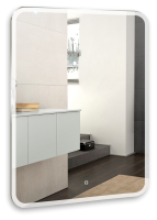 Зеркало для ванной с LED-подсветкой 69x92 Silver Mirrors Стив ФР-00001480 Зеркало для ванной с LED-подсветкой 69x92 Silver Mirrors Стив ФР-00001480