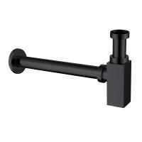 Сифон для раковины ABBER  AF0031B черный матовый Сифон для раковины ABBER  AF0031B черный матовый
