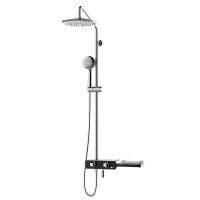 Смеситель для ванны и душа Lemark Tropic LM7009С термостатический Смеситель для ванны и душа Lemark Tropic LM7009С термостатический