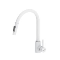 Смеситель для кухонной мойки Dorff Logic D3007533 белый матовый