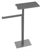 Стойка для ванной Boheme 10952-GM оружейная сталь