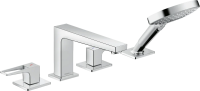 Смеситель на борт ванны Hansgrohe Metropol 74552000 Смеситель на борт ванны Hansgrohe Metropol 74552000