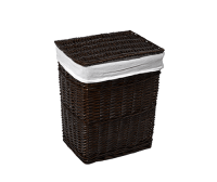 Корзина для белья WasserKRAFT Isar WB-130-M коричневая