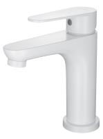 Смеситель для раковины Wonzon & Woghand Alfa WW-A40202-MW белый матовый