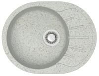 Кухонная мойка AZARIO Light 575х440х215 искусственный мрамор цвет Светло серый CS00079923 Кухонная мойка AZARIO Light 575х440х215 искусственный мрамор цвет Светло серый CS00079923