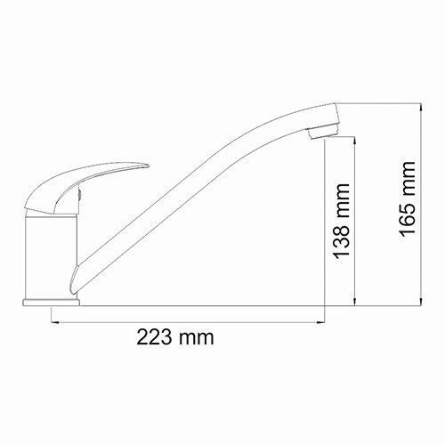 Смеситель для кухни WasserKRAFT Isen 2607 Смеситель для кухни WasserKRAFT Isen 2607