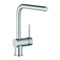 Cмеситель для кухонной мойки KLUDI L STEEL 45803F877 Cмеситель для кухонной мойки KLUDI L STEEL 45803F877