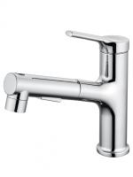 Смеситель для раковины с гигиеническим душем Wonzon & Woghand WW-A40862-CR хром глянцевый