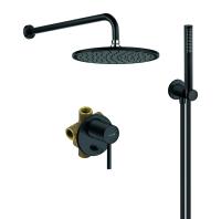 Душевая система  Kludi BOZZ 387363976 черный матовый Душевая система  Kludi BOZZ 387363976 черный матовый