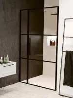 Душевая дверь Riho Lucid 90x200 G005002121 профиль черный