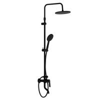 Душевая стойка Damixa Jupiter 977740300 черный матовый