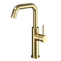 Смеситель для мойки с дополнительным изливом для фильтра WasserKRAFT A8577 золото глянцевый