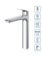 Смеситель для раковины BelBagno Due DUE-LMC-CRM-W0 хром глянцевый