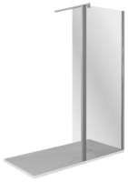 Душевое ограждение GOOD DOOR WALK IN SP2-100-C-CH 100x100x195 Душевое ограждение GOOD DOOR WALK IN SP2-100-C-CH 100x100x195