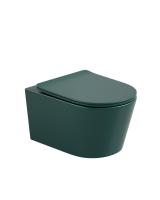 Унитаз подвесной Sapbox Lumara SB1124C1-MDG безободковый с микролифтом