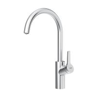 Смеситель для кухонной мойки Damixa Eclipse 310721400 никель глянцевый