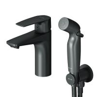 Смеситель для раковины Am.Pm Gem черный матовый