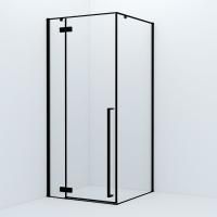 Душевое ограждение 90x90x195 IDDIS Slide SLI6BS0i23 профиль черный стекло прозрачное Душевое ограждение 90x90x195 IDDIS Slide SLI6BS0i23 профиль черный стекло прозрачное
