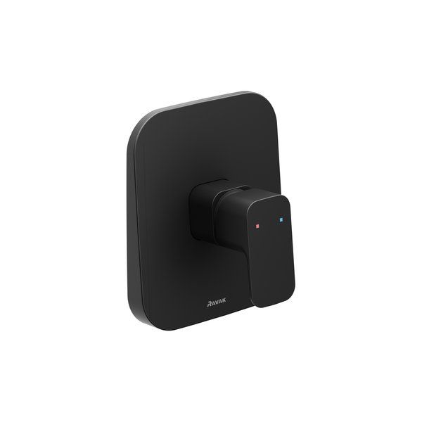 Смеситель скрытого монтажа Ravak 10° Free black -TD F 062.20 без переключателя X070157