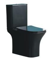 Унитаз-компакт безободковый с сиденьем микролифт Cerutti SPA VETTORE MB CN9241 матовый черный Унитаз-компакт безободковый с сиденьем микролифт Cerutti SPA VETTORE MB CN9241 матовый черный