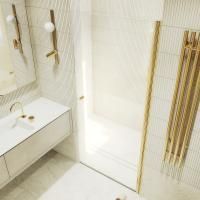Душевая дверь на монопетле 60x198 см MaybahGlass  MGD-797-3 стекло бесцветное Душевая дверь на монопетле 60x198 см MaybahGlass  MGD-797-3 стекло бесцветное