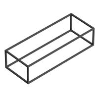 Консоль Cezares Cadro 120 см CADRO-120-46-30-1C-SO-MET-ST под раковину подвесная
