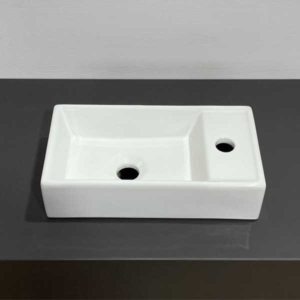 Тумба с раковиной Comforty Асти 40 см 00-00012835 подвесная белая