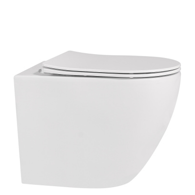 Унитаз Abber Bequem AC1111 приставной безободковый с микролифтом