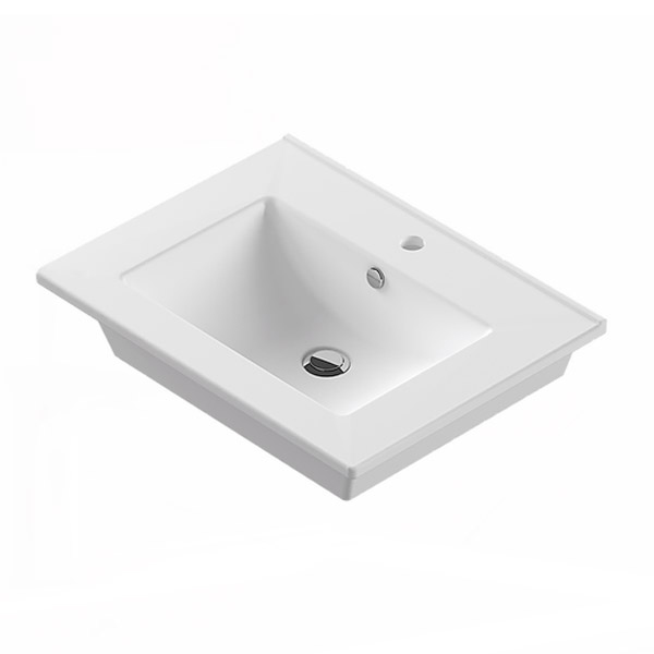 Тумба с раковиной Comforty Марио 60 см 00-00005206 напольная дуб дымчатый