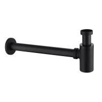 Сифон для раковины ABBER  AF0030B черный матовый Сифон для раковины ABBER  AF0030B черный матовый