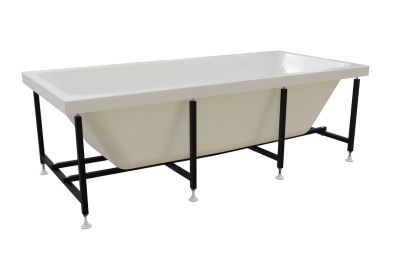 Ванна акриловая Radomir Патрисия 185x85 1-01-0-0-1-333 белая пристенная с каркасом