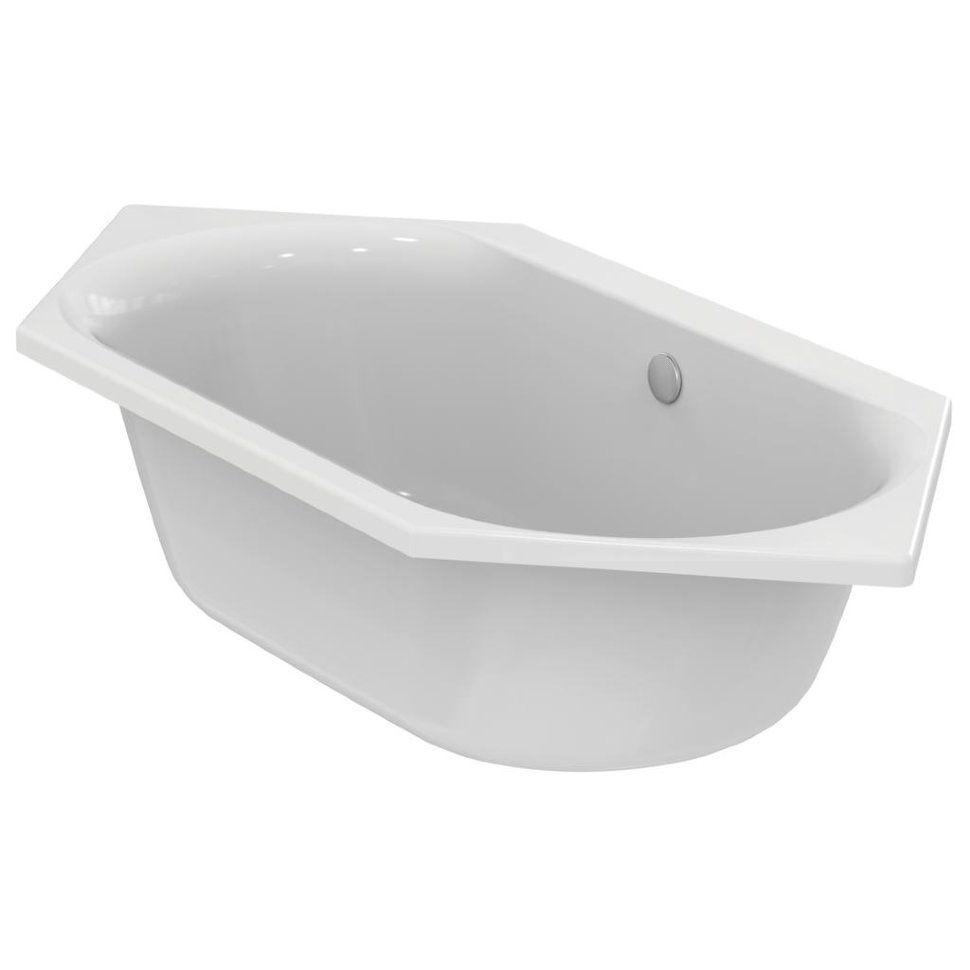 Встраиваемая акриловая шестиугольная ванна 180х90 см Ideal Standard E106901 CONNECT AIR Встраиваемая акриловая шестиугольная ванна 180х90 см Ideal Standard E106901 CONNECT AIR